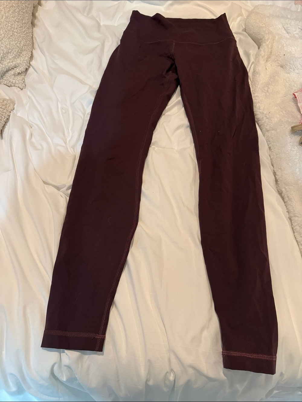 Lulu Lemon Burgundy Active Leggings